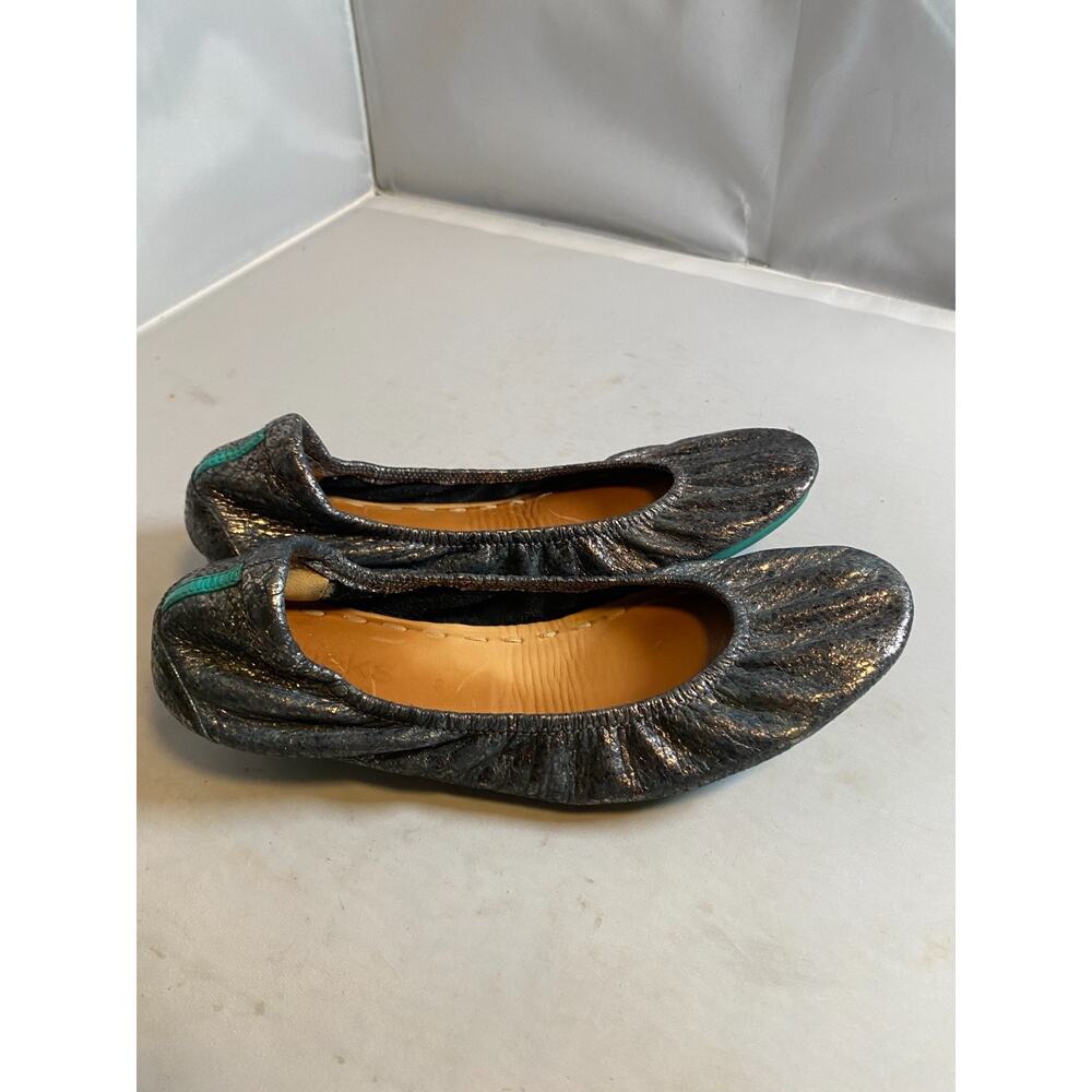 Tieks Drago Metallic Ballet Flats Shoes Size 8 limited edition